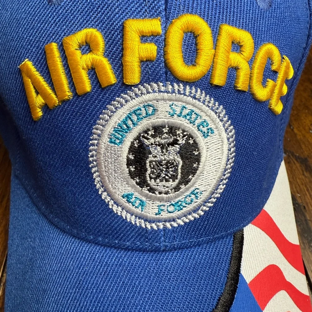 NWOT Air Force‎ Hat Blue and Red